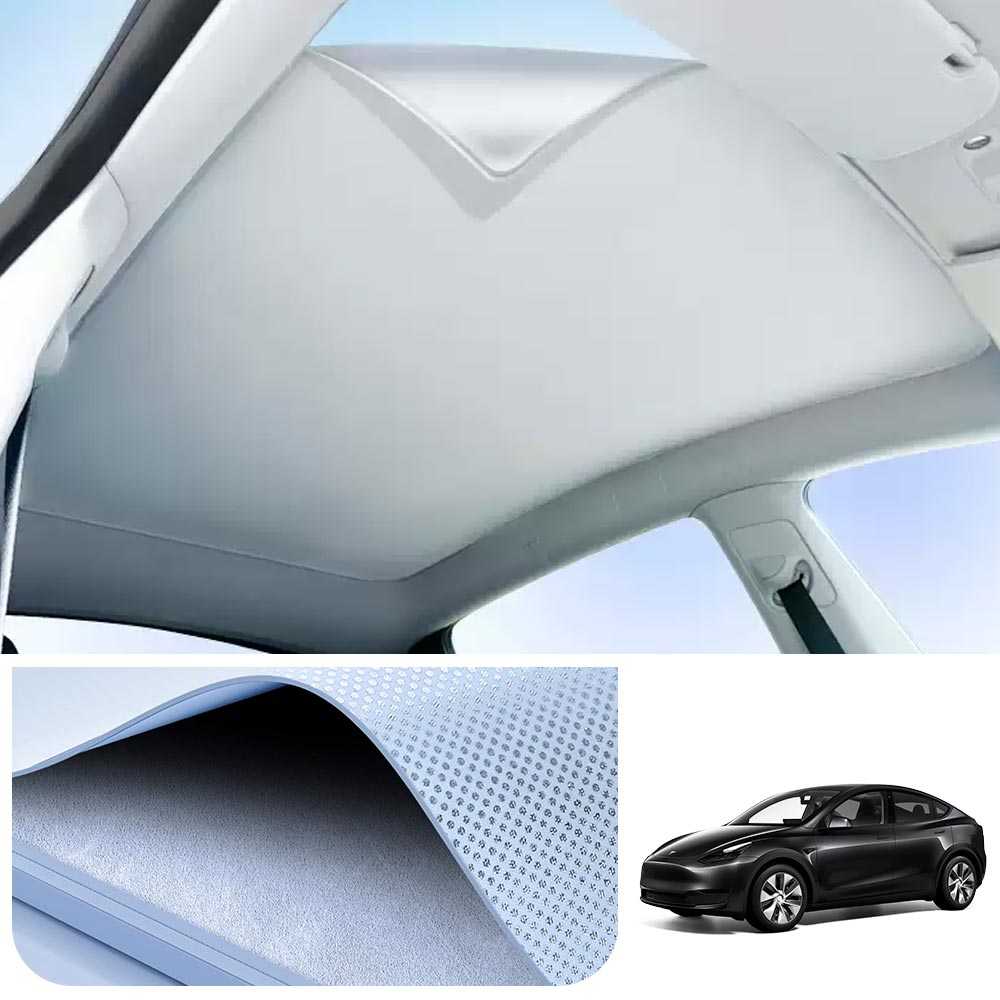 EVAAM® LRC Nano Adsorption Glass Roof Sunshade For Tesla Model Y (2021-2025) - EVAAM