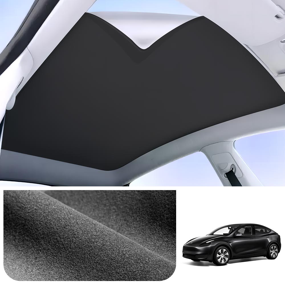 EVAAM® LRC Nano Adsorption Glass Roof Sunshade For Tesla Model Y (2021-2025) - EVAAM