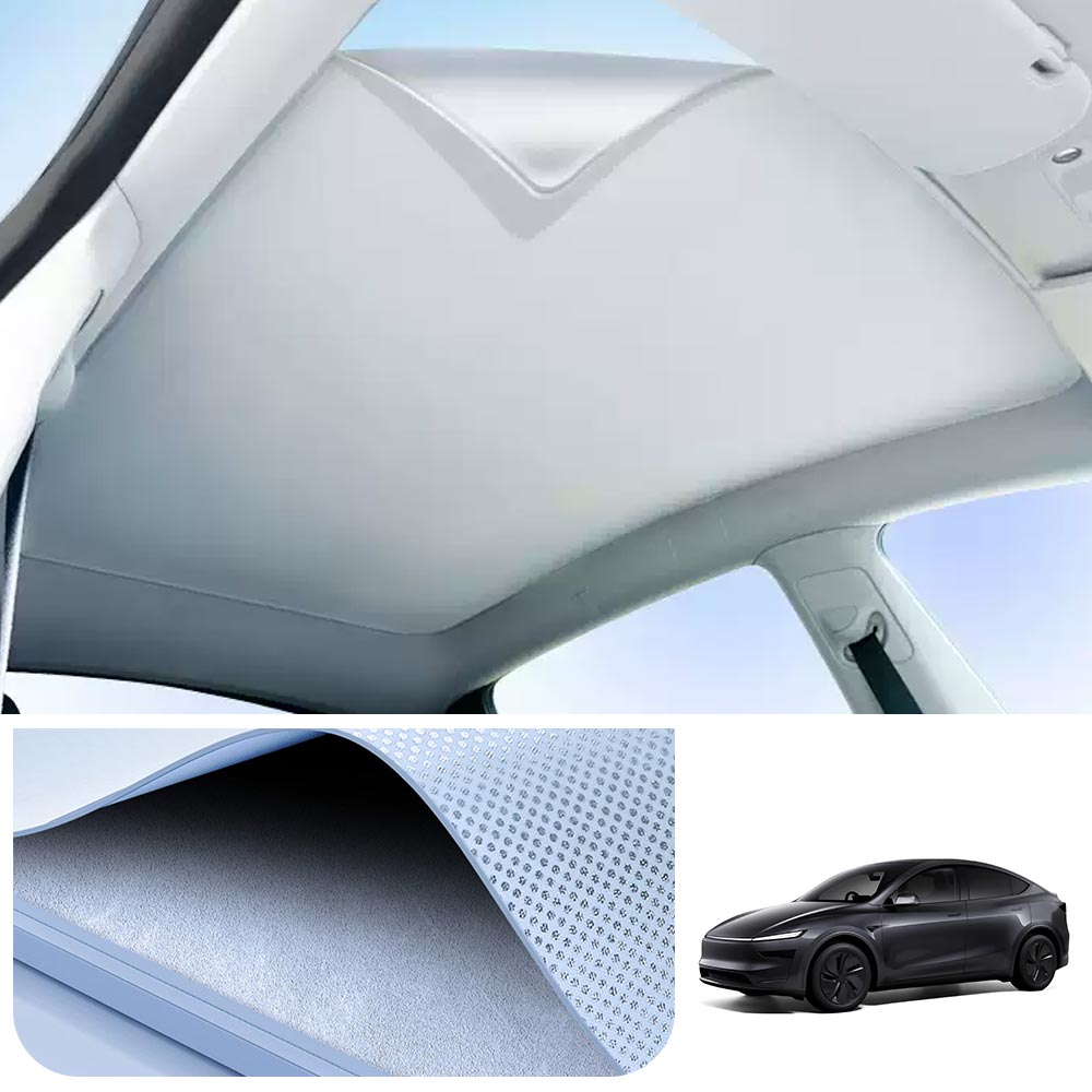 EVAAM® LRC Nano Adsorption Glass Roof Sunshade For Tesla Model Y (2021-2025) - EVAAM