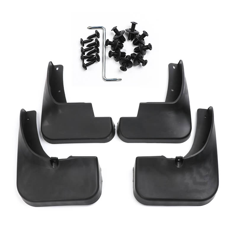 EVAAM® Mud Flaps Splash Guards for Model S 2016-2020 (4Pcs) - EVAAM