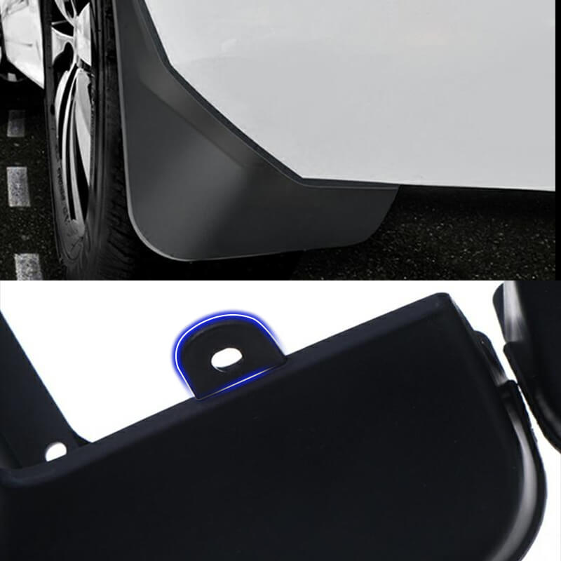 EVAAM® Mud Flaps Splash Guards for Model S 2016-2020 (4Pcs) - EVAAM