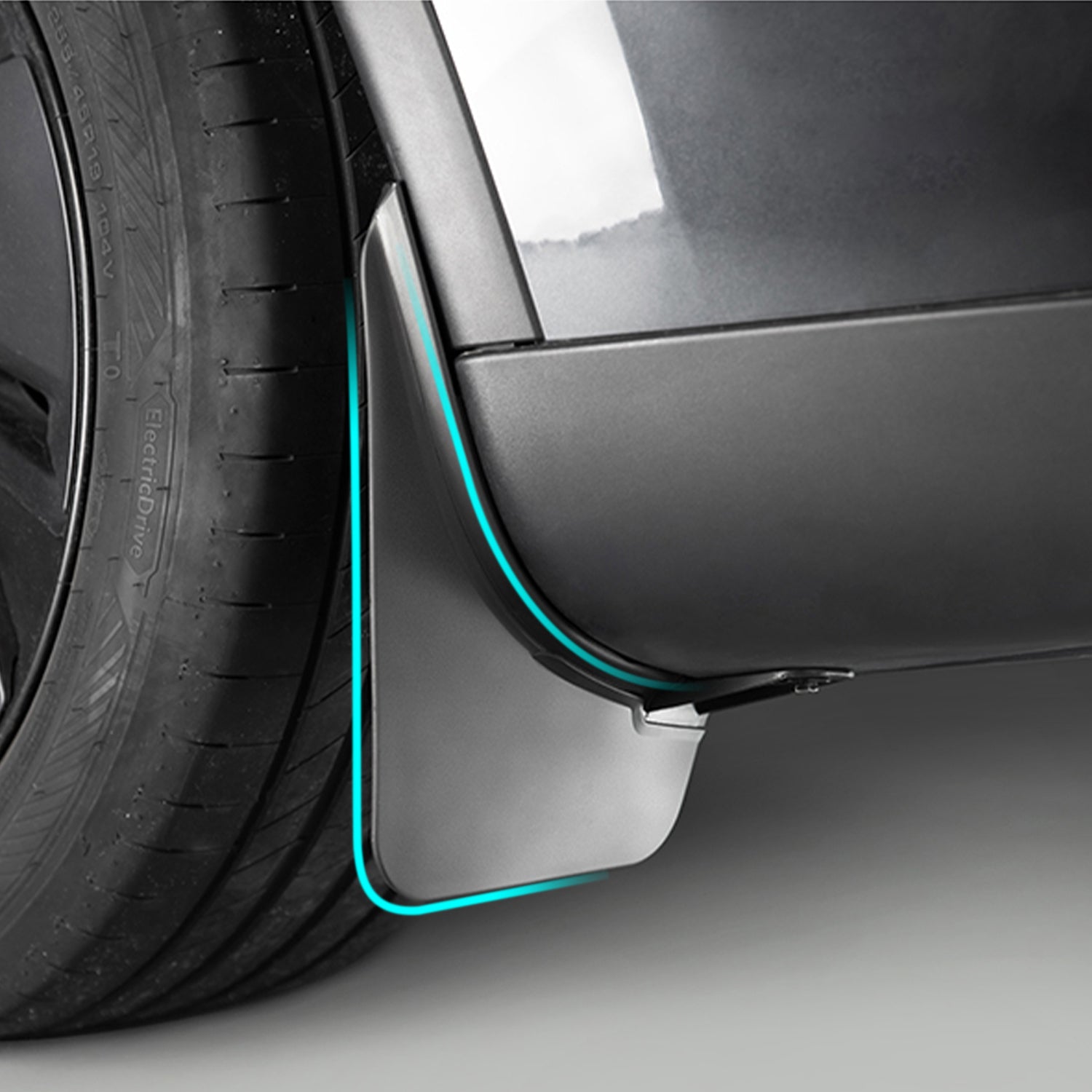 EVAAM® No-Drill Front & Rear Fender Mud Flaps for Tesla Model Y Juniper 2025+ (4 PCS) - EVAAM