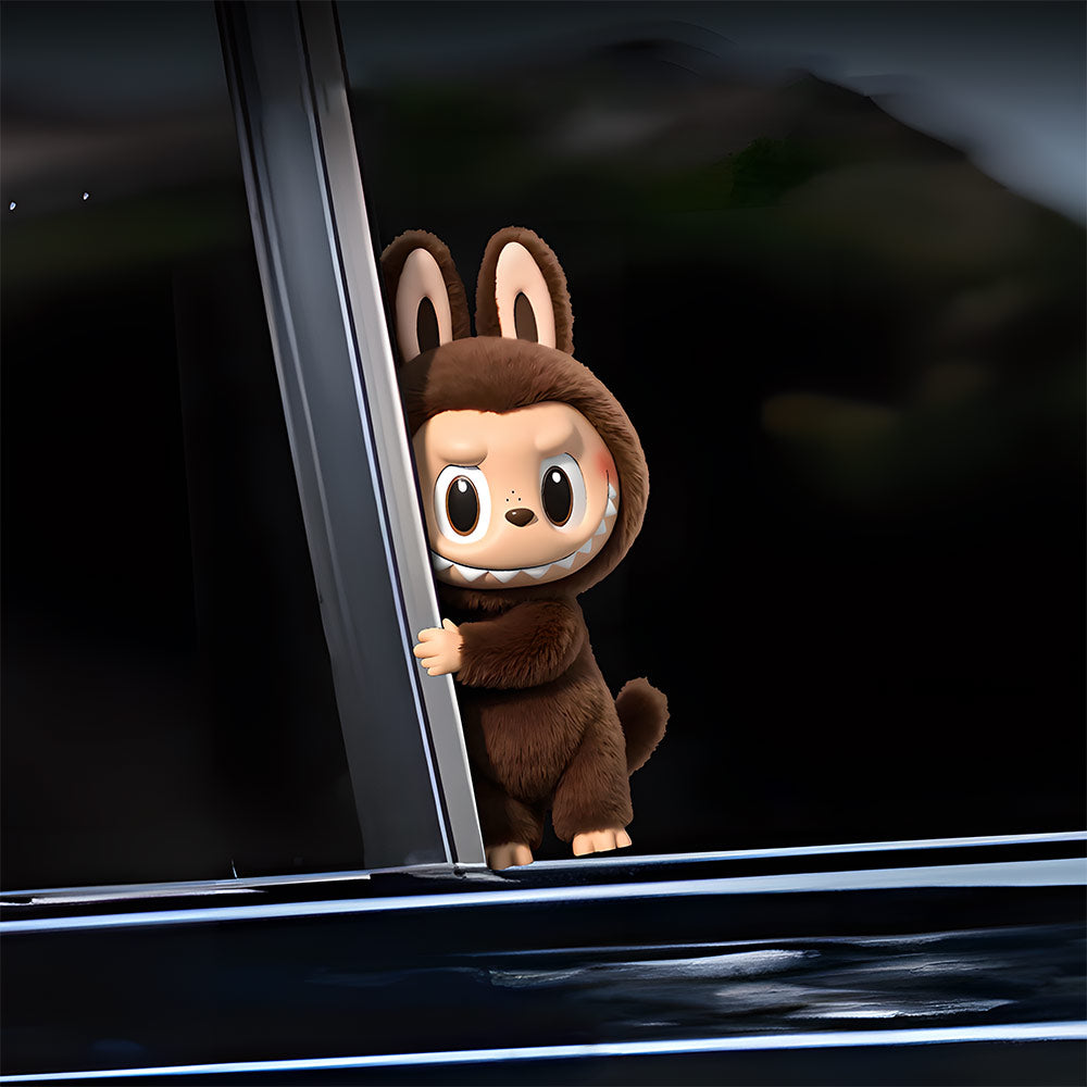 EVAAM® PET Labubu Car Decal Sticker - Fits All Cars - EVAAM