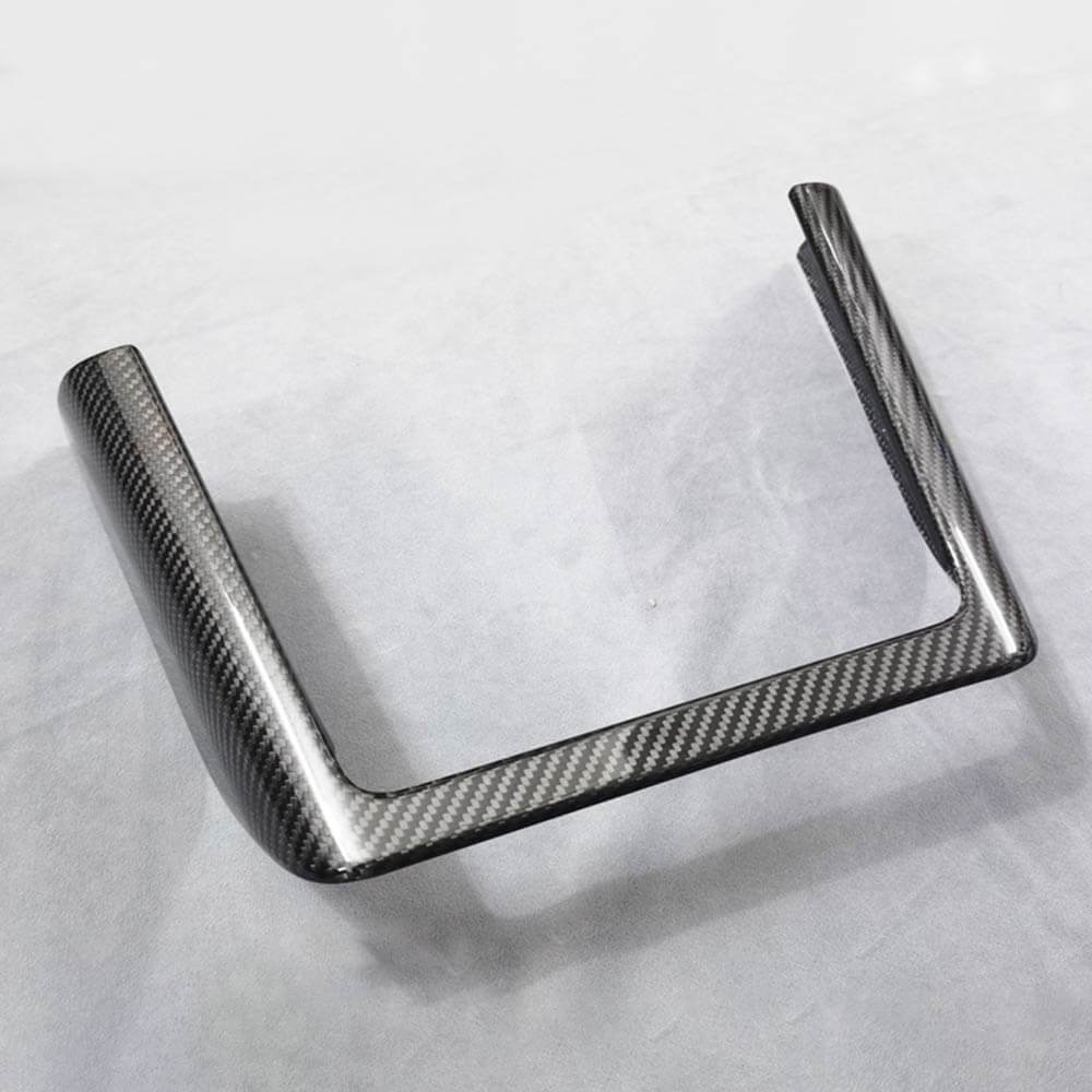 EVAAM® Real Carbon Fiber Charging Pad Frame Cover For Model S/X 2021+