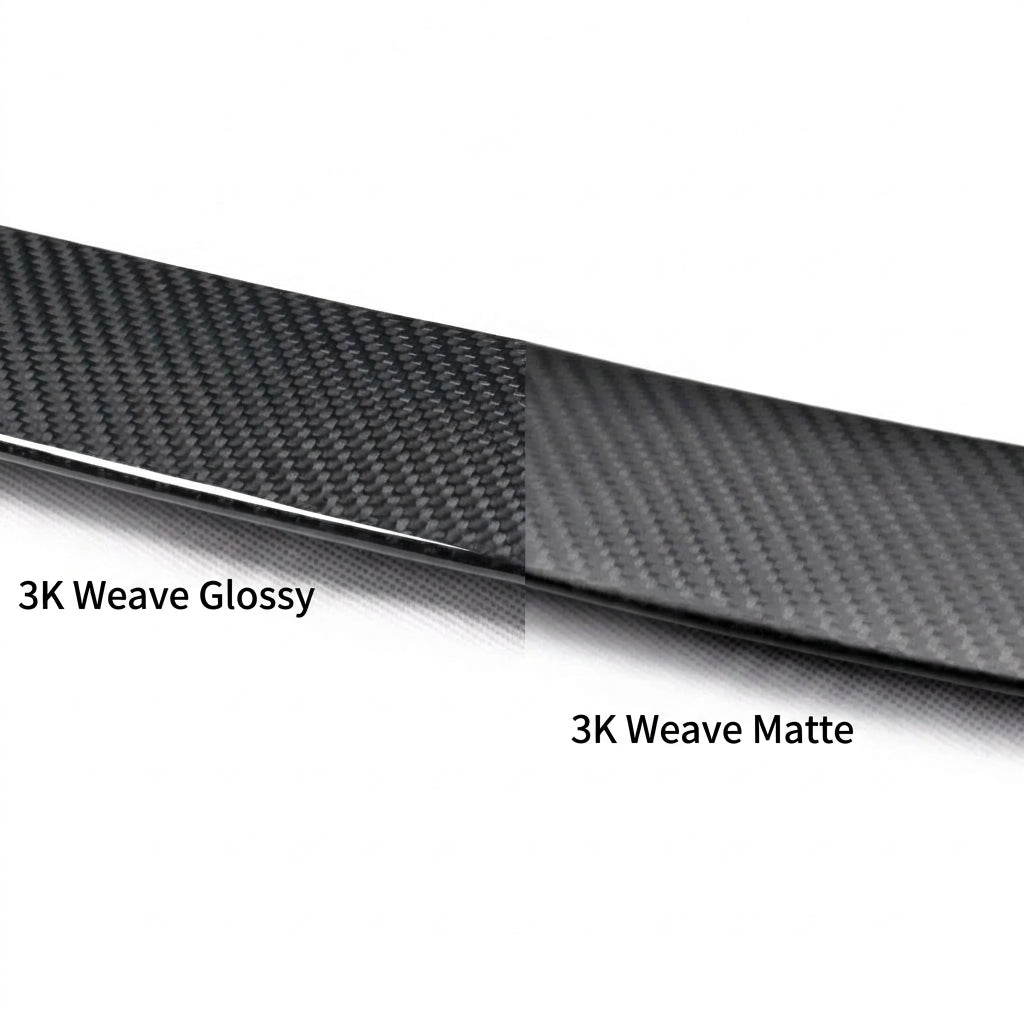 EVAAM® Real Carbon Fiber Rear Trunk Spoiler for Tesla Model S