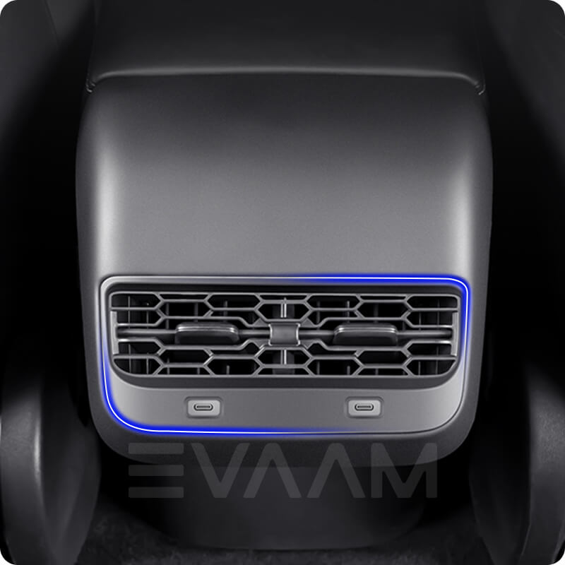 EVAAM™ Rear Seat Air Vent Cover for Model 3/Y Accessories - EVAAM