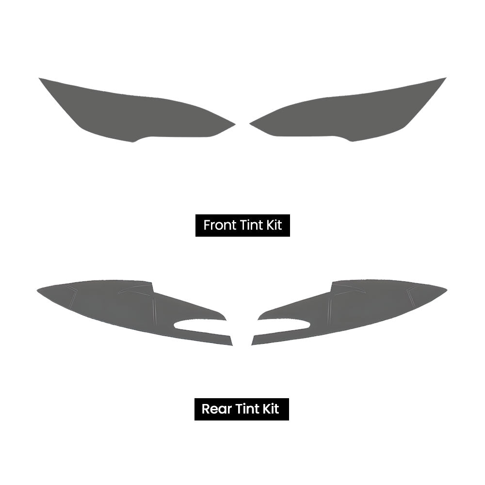 EVAAM® Smoked TPU Full Headlight Taillight Protection For Tesla Model S(2021-2023) - EVAAM