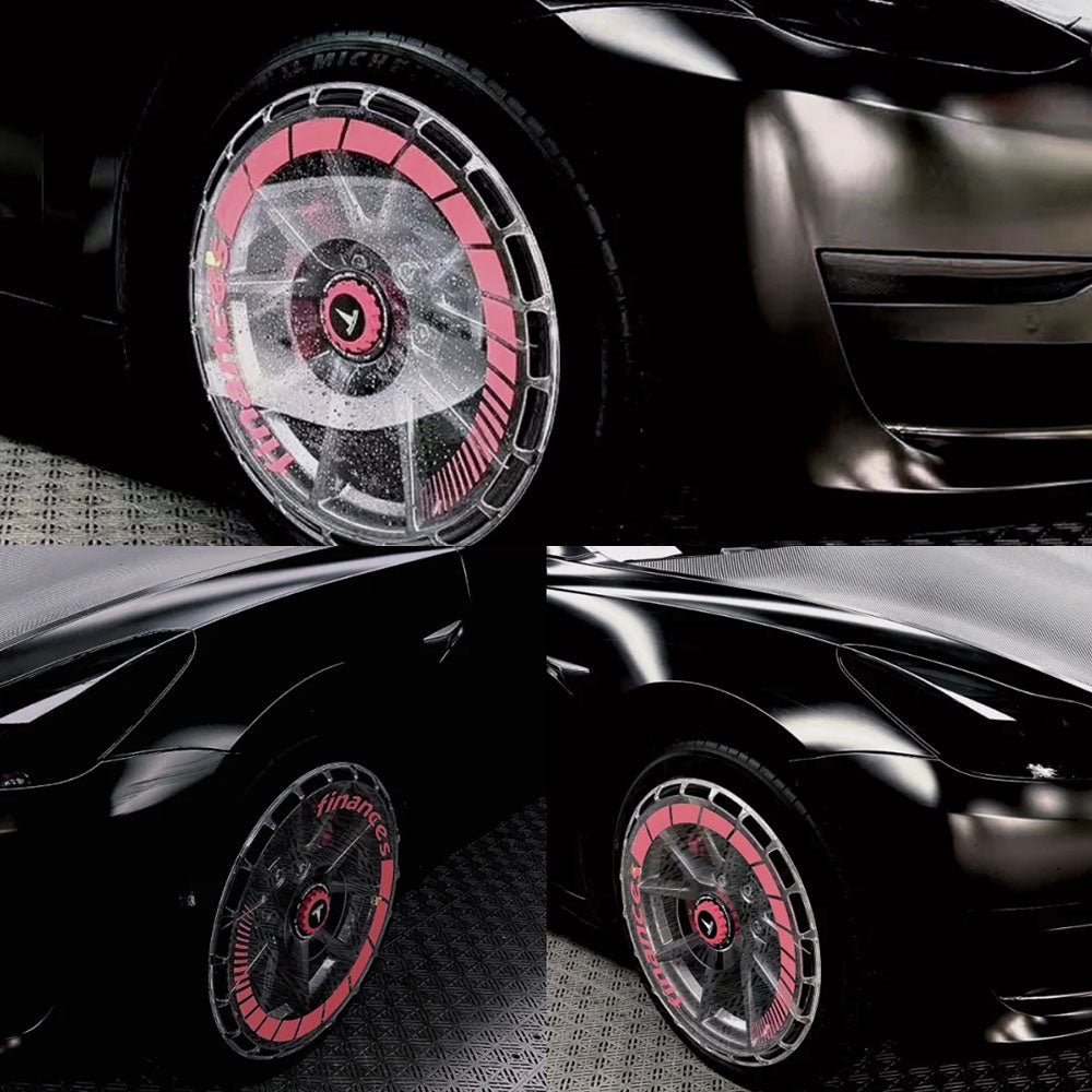 EVAAM® Stylish Wheel Hubcap For Tesla Model S/X (4 PCS) - EVAAM