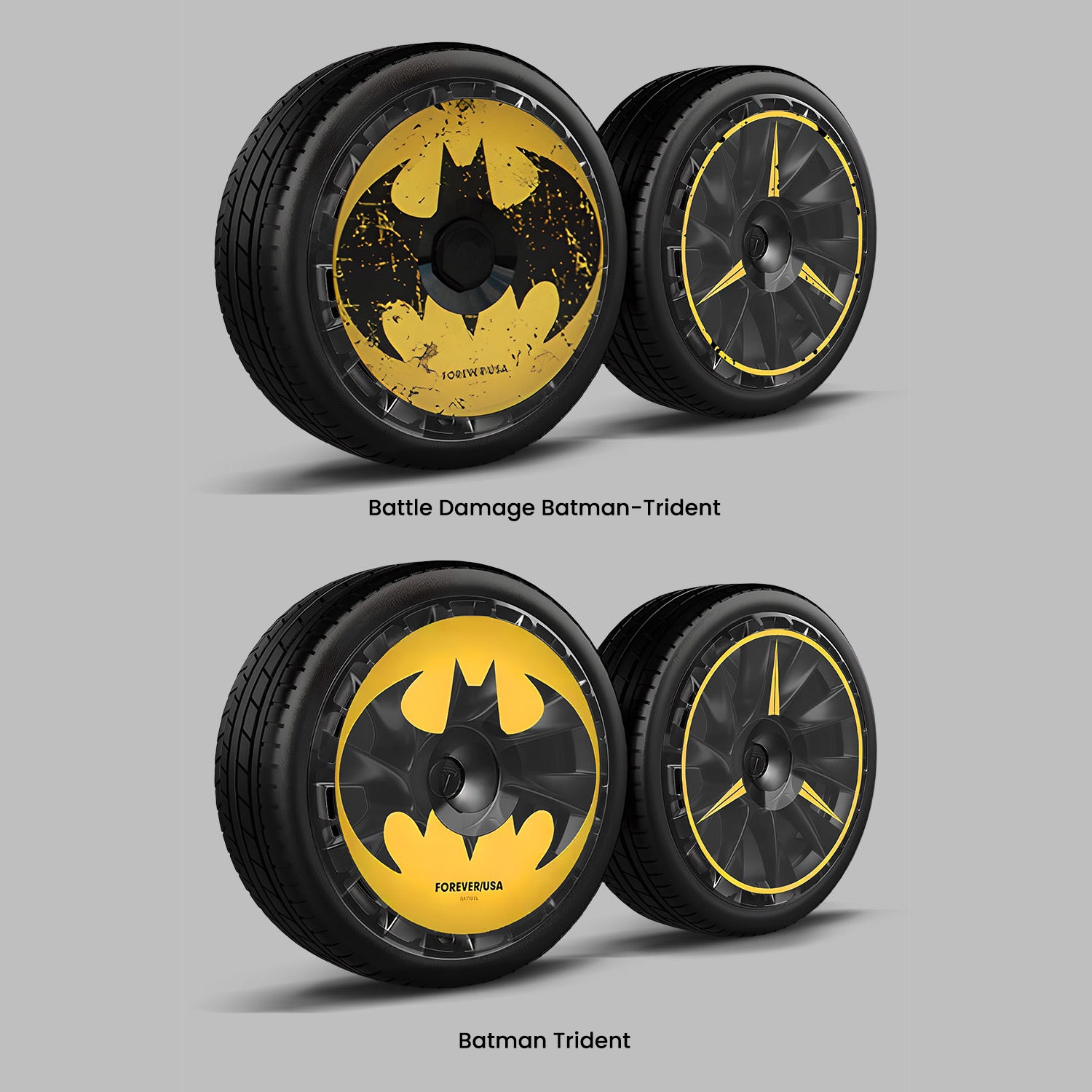 EVAAM® Stylish Wheel Hubcap For Tesla Model S/X (4 PCS) - EVAAM