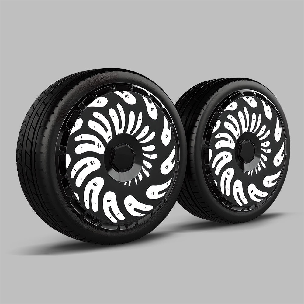 EVAAM® Stylish Wheel Hubcap For Tesla Model S/X (4 PCS) - EVAAM