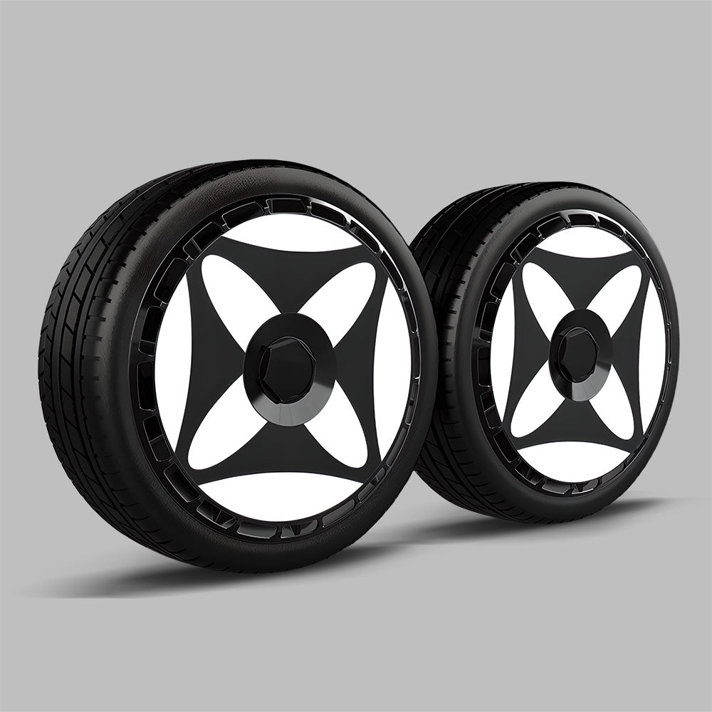 EVAAM® Stylish Wheel Hubcap For Tesla Model S/X (4 PCS) - EVAAM