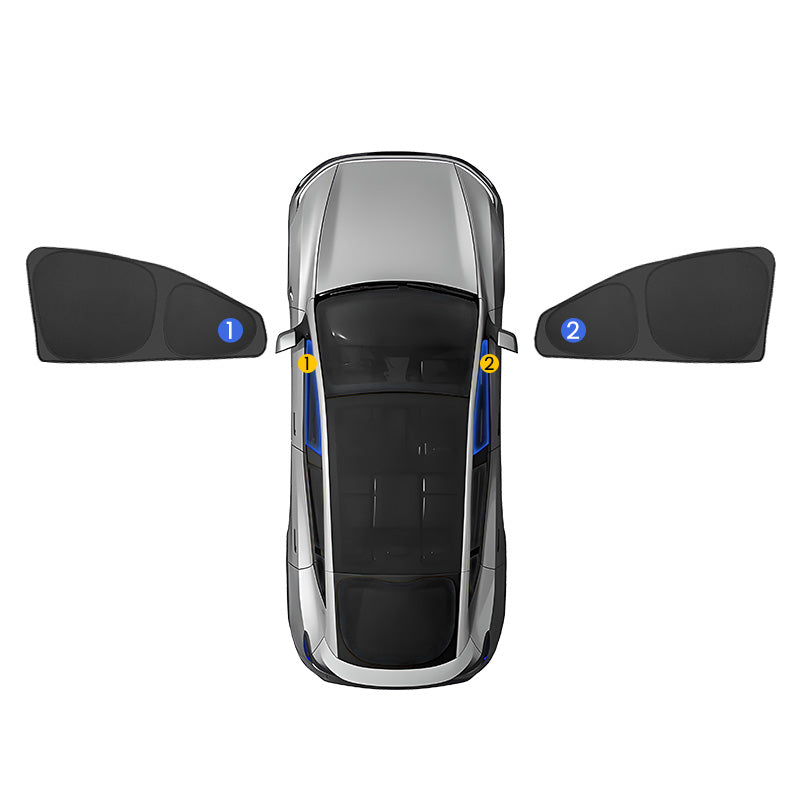 EVAAM® Sunshade Privacy Window Shade for Tesla Model Y Juniper 2025+ - EVAAM