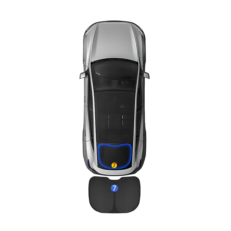 EVAAM® Sunshade Privacy Window Shade for Tesla Model Y Juniper 2025+ - EVAAM