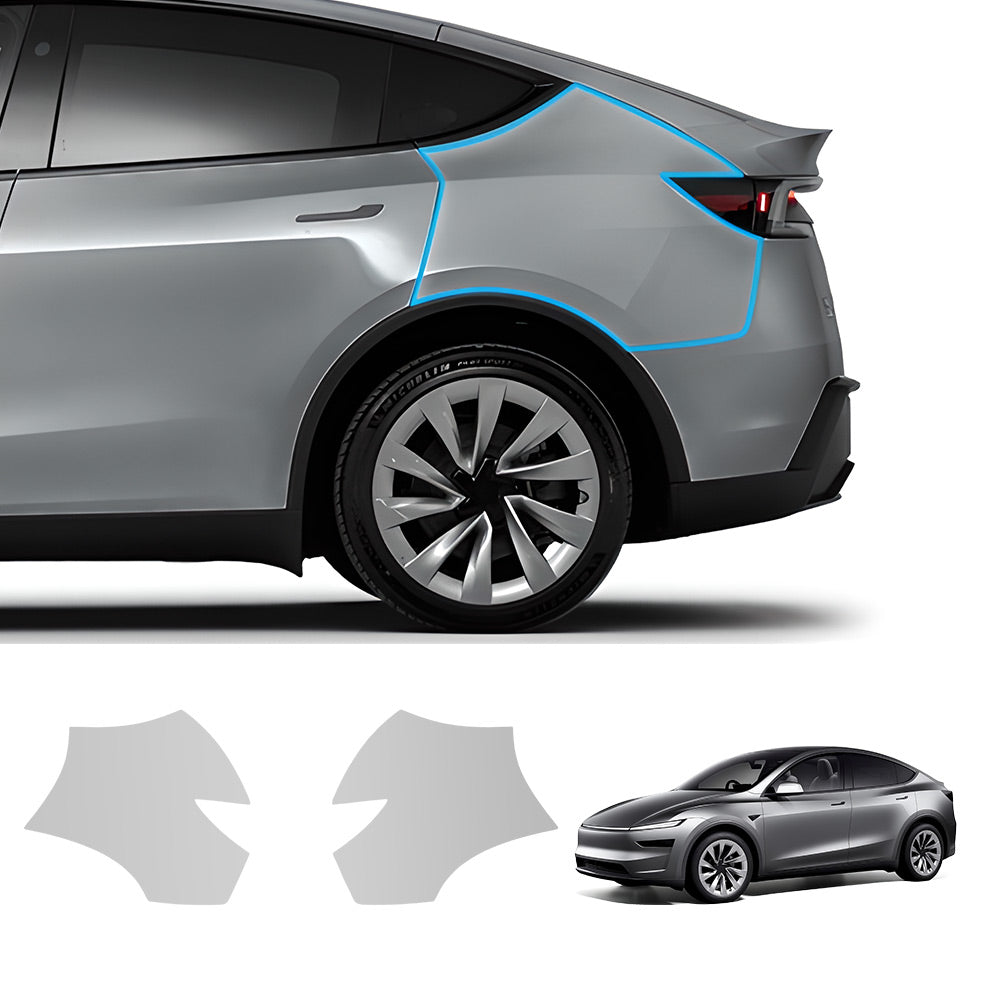 EVAAM® TPU Pre-Cut Invisible Full Car Paint Protection Film (PPF) for Tesla Model Y Juniper 2025+ - EVAAM