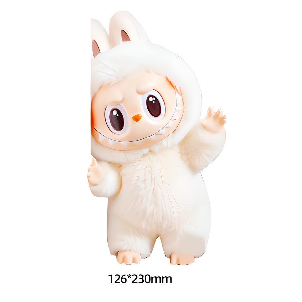 EVAAM® Waterproof Labubu Car Decal Sticker - Fits All Cars - EVAAM