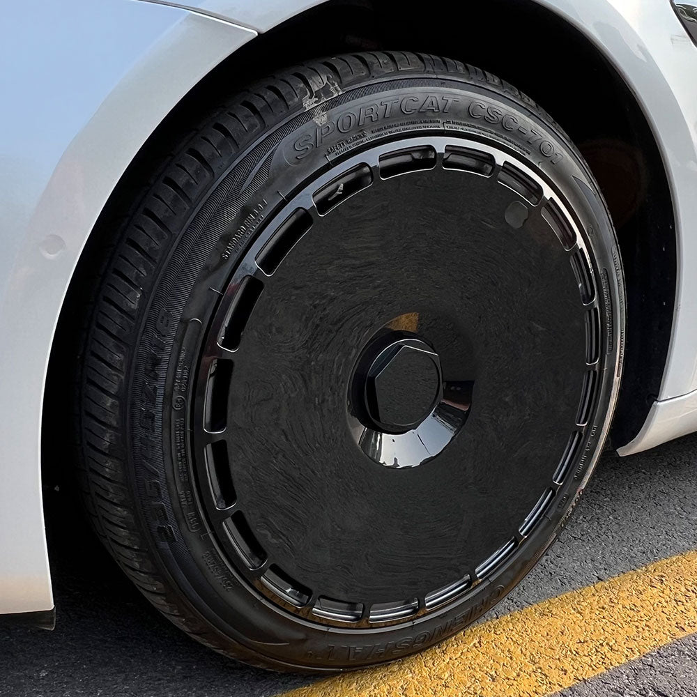 EVAAM® Wheel Cover Hubcap for Tesla Model Y Gemini Wheels 2020-2023 (4PCS) - EVAAM