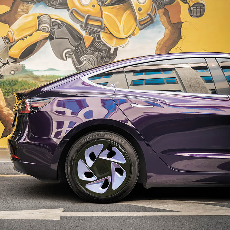 EVAAM® Wheel Hubcap for Tesla Model 3 Aero Wheels 2017-2023 (4PCS) - EVAAM