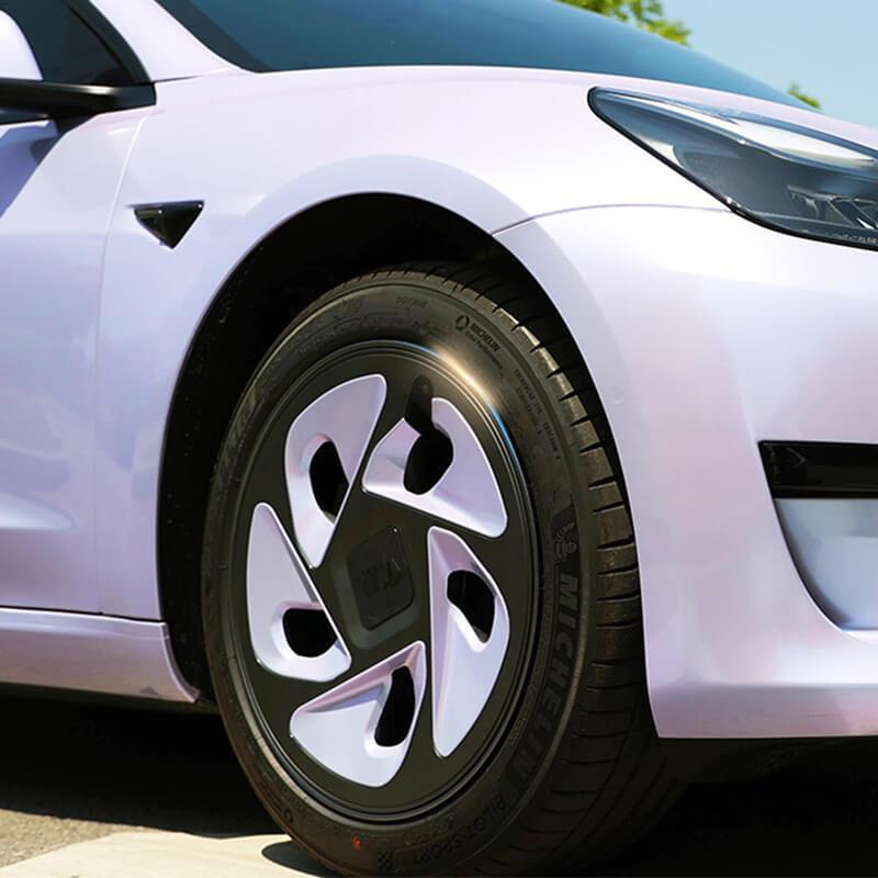 EVAAM® Wheel Hubcap for Tesla Model 3 Aero Wheels 2017-2023 (4PCS) - EVAAM