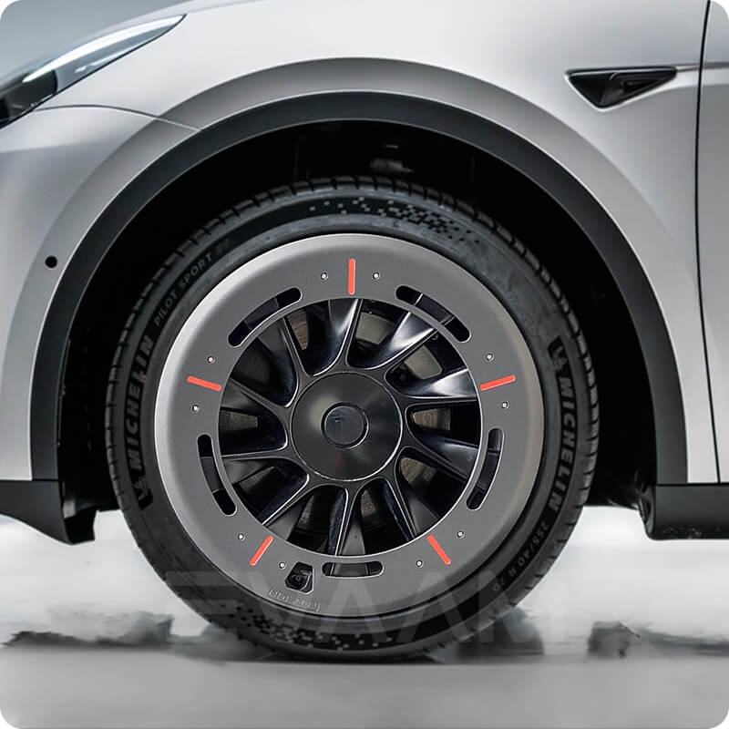 EVAAM® Wheel Hubcap for Tesla Model Y Induction Wheels 2020-2023 (4PCS) - EVAAM