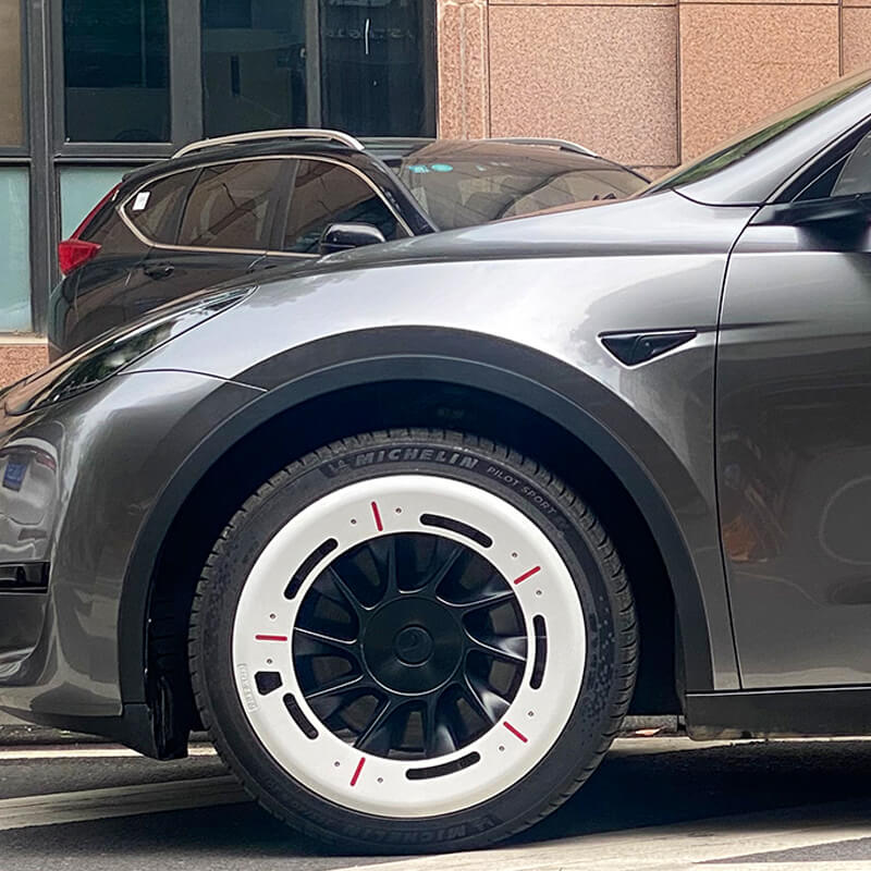 EVAAM® Wheel Hubcap for Tesla Model Y Induction Wheels 2020-2023 (4PCS) - EVAAM