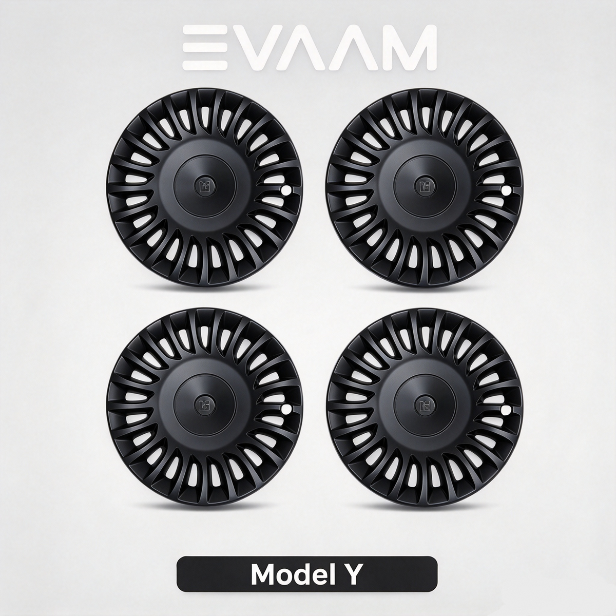 EVAAM® Wheel Covers Hubcap for Tesla Model Y 2020-2025 (4pcs)