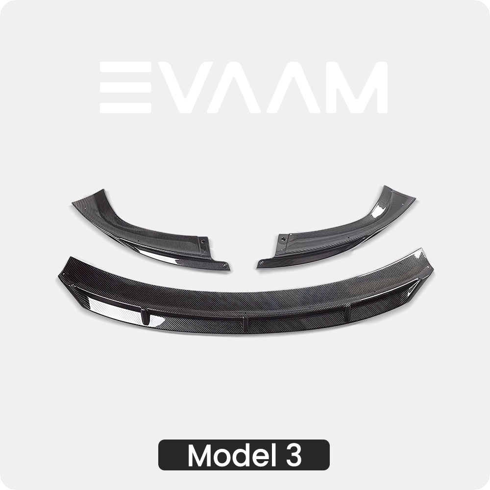 Front Bumper Lip Trim Compatible for Tesla Model 3 Highland