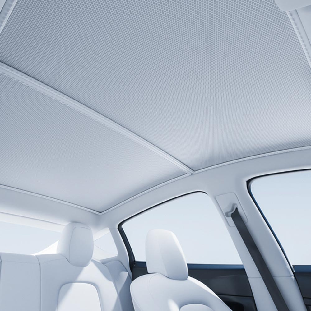 EVAAM® Upgrade Glass Roof Sun Shade for Tesla Model 3/Y - EVAAM