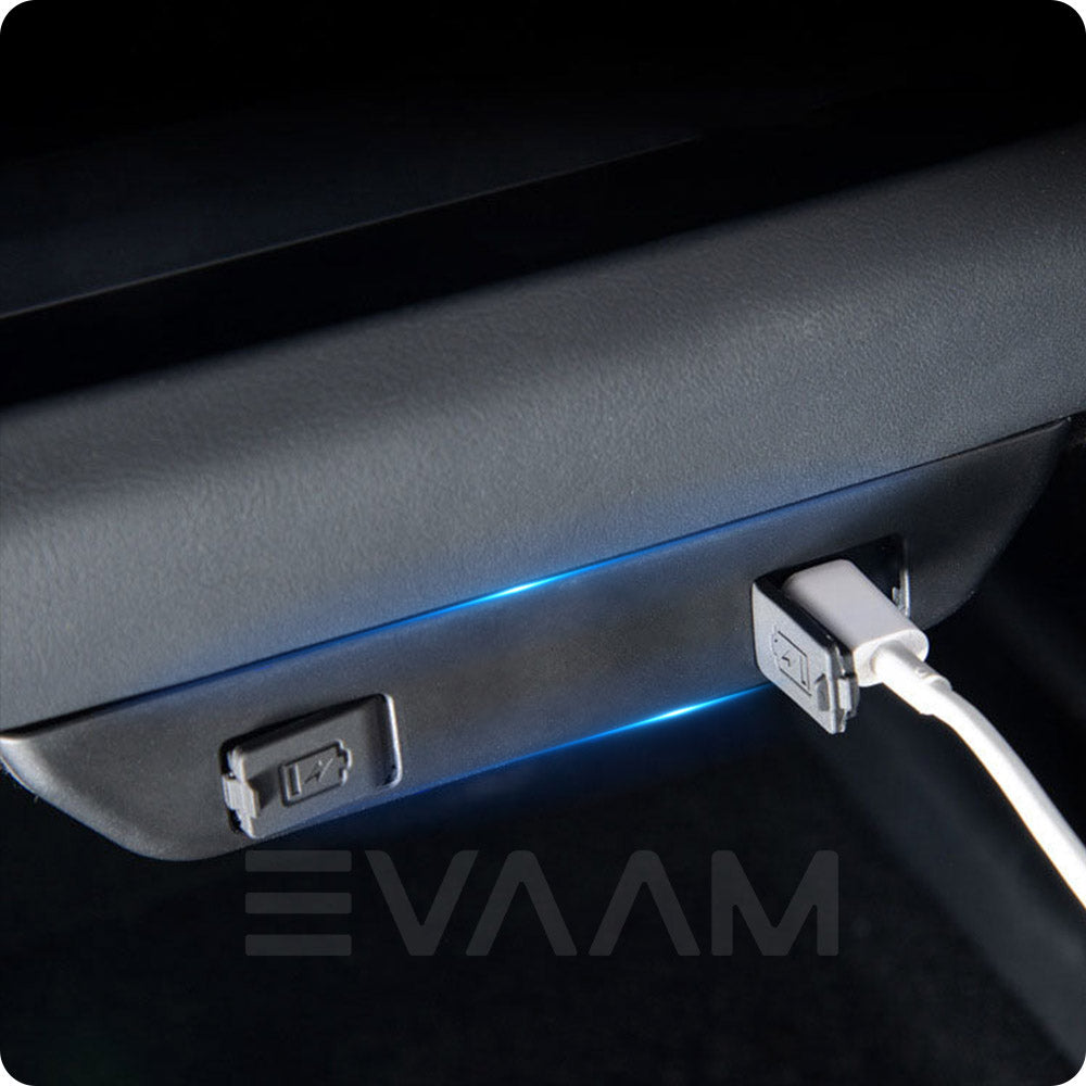 EVAAM® Highland Rear USB Protector Cover for Model 3 Highland - EVAAM
