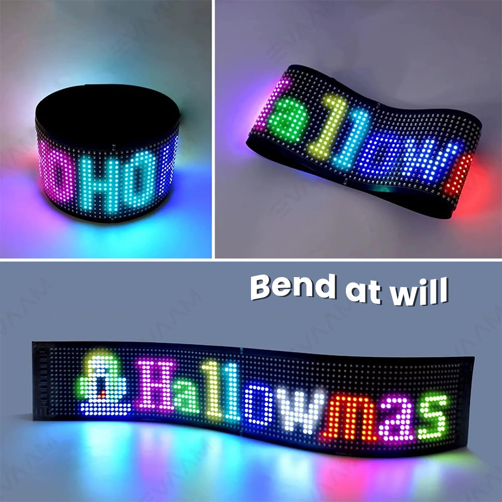 EVAAM® Custom Flexible Led Display Screen for Model 3/Y/S/X - EVAAM