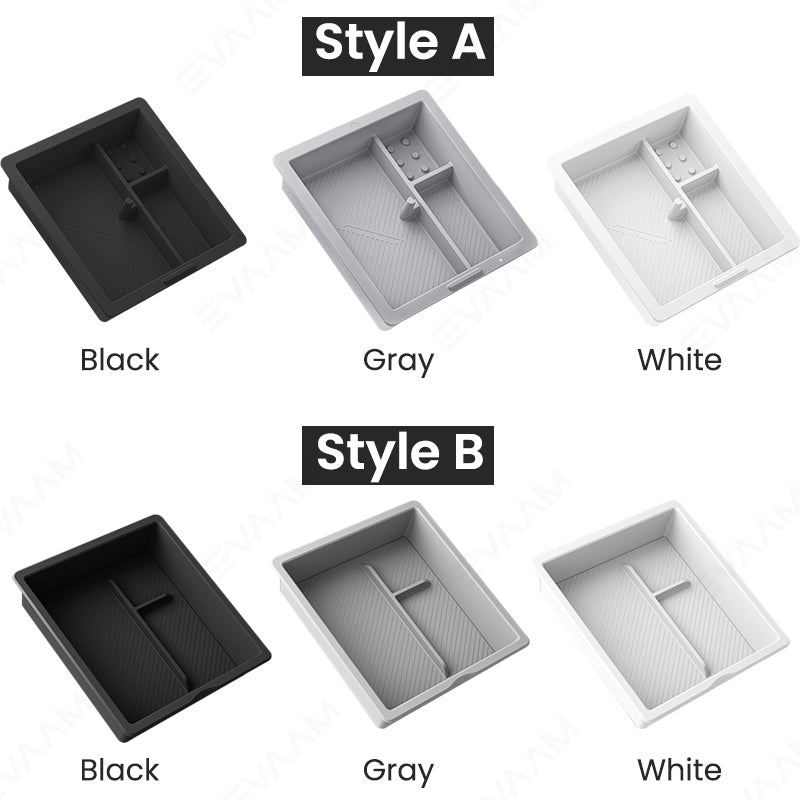 2024 Model 3 Highland EVAAM® Center Console Organizer Silicone Tray - EVAAM
