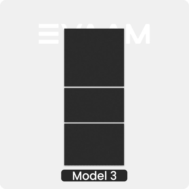 2024 Model 3 Highland EVAAM® Center Console Sticker Wraps Kit for Tesla - EVAAM