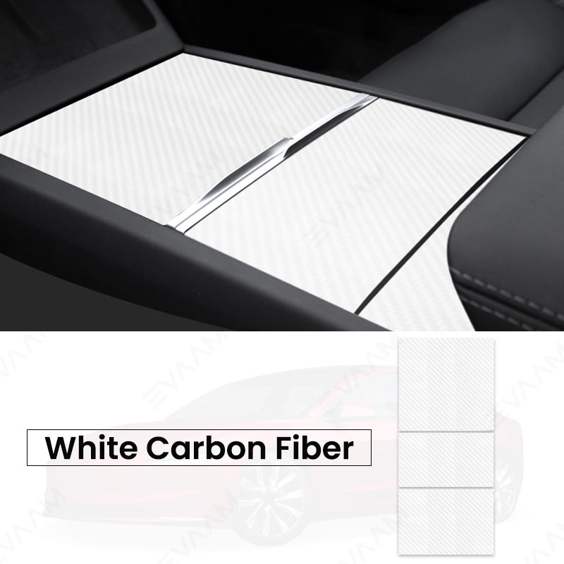 2024 Model 3 Highland EVAAM® Center Console Sticker Wraps Kit for Tesla - EVAAM