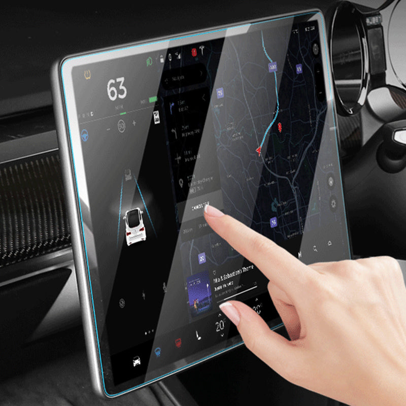 2024 Model 3 Highland EVAAM® Front and Rear Tesla Touch Screen Protector - EVAAM