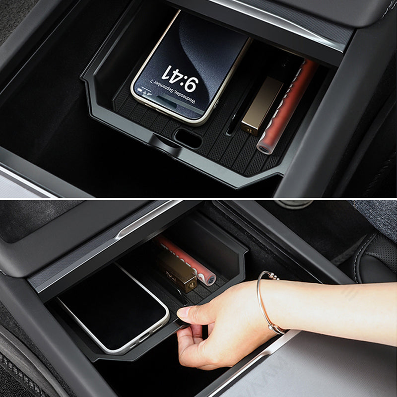 2024 Model 3 Highland EVAAM® Center Console Armrest Storage Tray - EVAAM