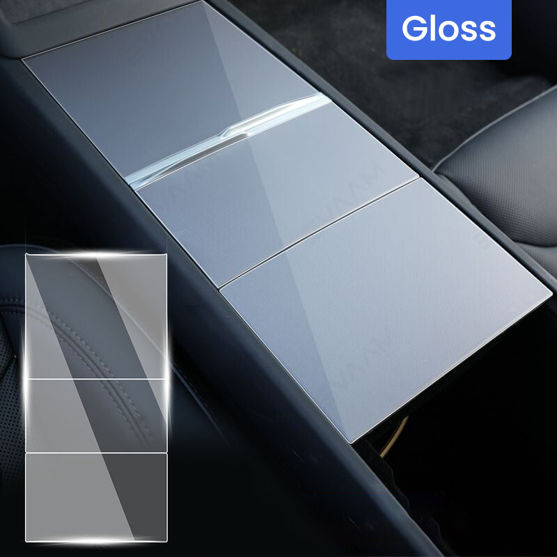 2024 Model 3 Highland EVAAM® Center Console Transparent TPU Protective Film - EVAAM