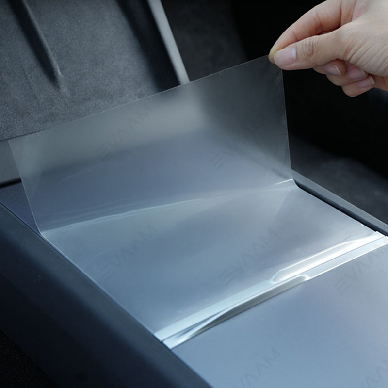 2024 Model 3 Highland EVAAM® Center Console Transparent TPU Protective Film - EVAAM