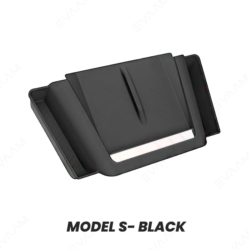 EVAAM® Wireless Charger Mat Protector with Storage Box for Tesla Model 3/S/X - EVAAM