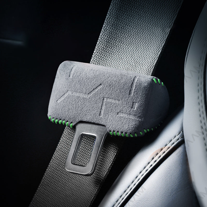 Alcantara 2024 Model 3 Highland Seat Belt Buckle Cover-EVAAM® - EVAAM