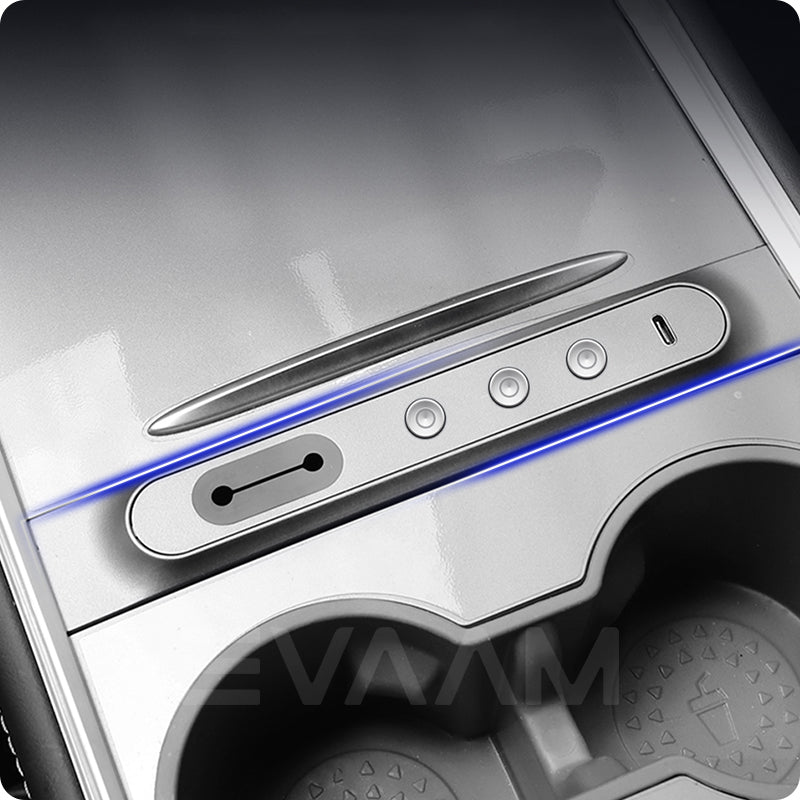 EVAAM® Smart Physical Buttons with USB Hub for Tesla Model 3/Y (2021-2023) - EVAAM