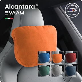 Alcantara Double-sided Neck Support Pillow for Tesla Model 3/Y/S/X -EVAAM® - EVAAM
