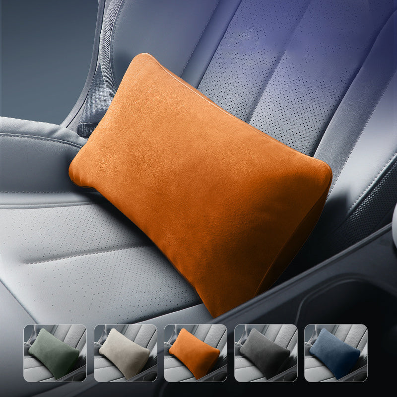 Alcantara Lumbar Support Pillow for Tesla Model 3/Y/S/X -EVAAM® - EVAAM