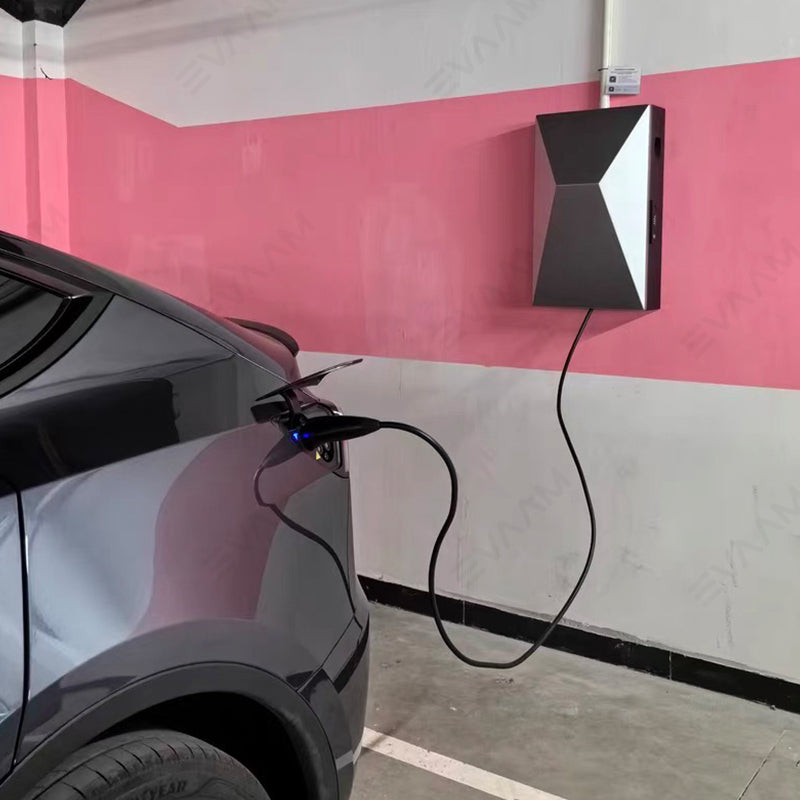 EVAAM® Cybertruck Style Charging Case Charging Pile Protective Box for Tesla - EVAAM