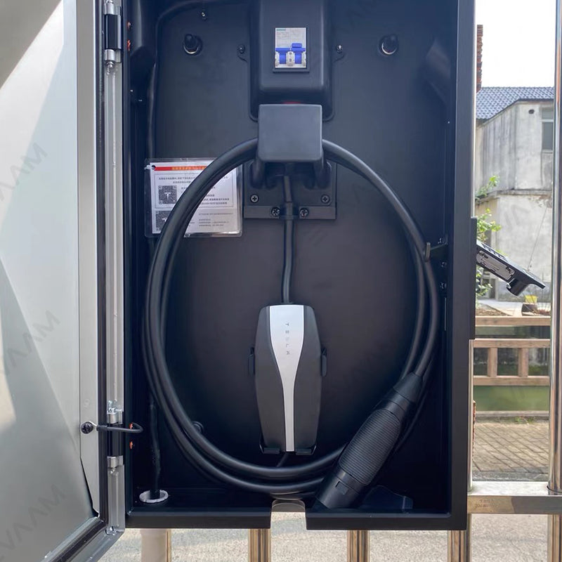 EVAAM® Cybertruck Style Charging Case Charging Pile Protective Box for Tesla - EVAAM