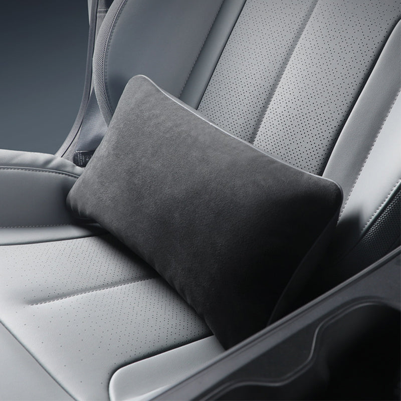 Alcantara Lumbar Support Pillow for Tesla Model 3/Y/S/X -EVAAM® - EVAAM