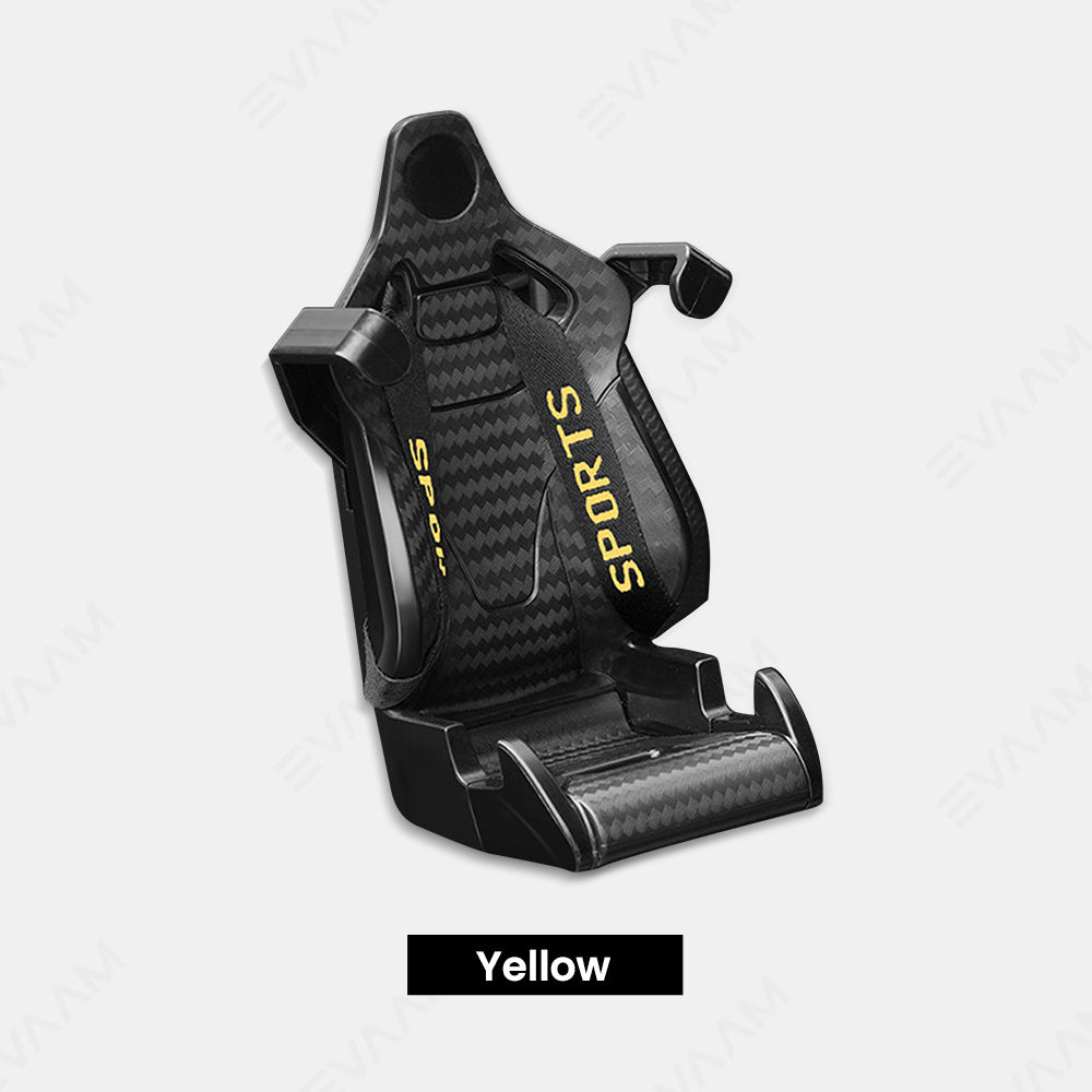 EVAAM® Racing Seat Phone Holder for Model 3/Y/S/X (2017-2024) - EVAAM