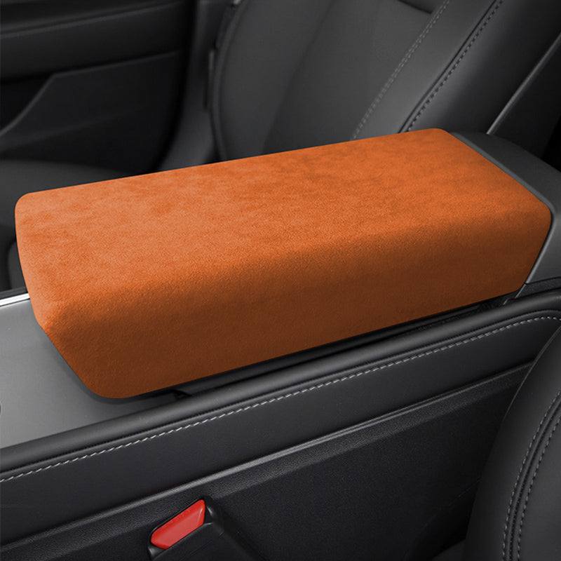 Alcantara Armrest Cover for Tesla Model 3/Y (2017-2023)-EVAAM® - EVAAM