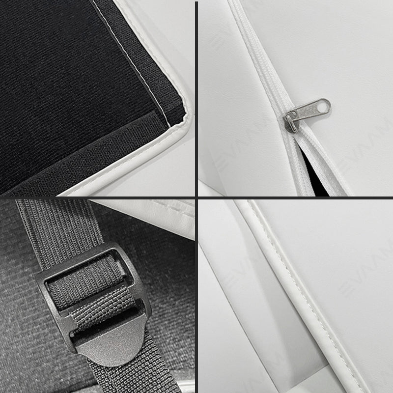 EVAAM® Leather Full Seat Covers for Tesla Model 3/Y - EVAAM