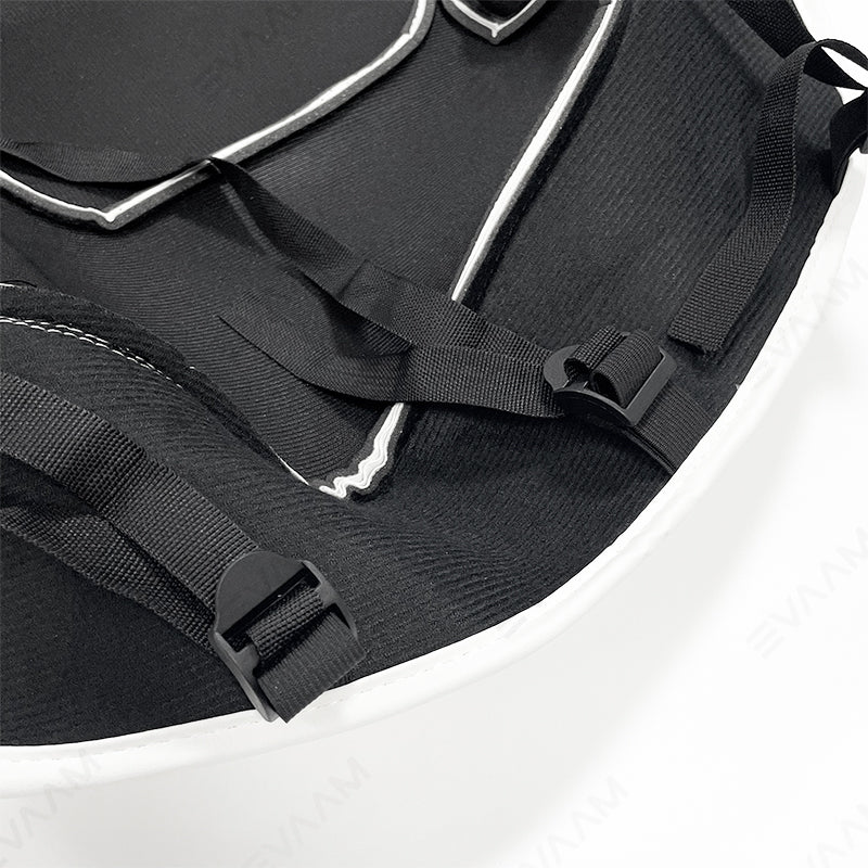 EVAAM® Leather Full Seat Covers for Tesla Model 3/Y - EVAAM