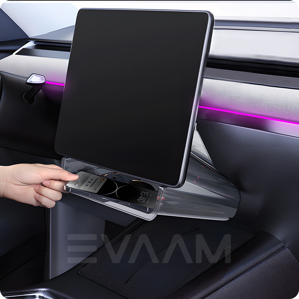 2024 NEW! EVAAM® Center Screen Storage Tray for Model 3/Y (2017-2024) - EVAAM