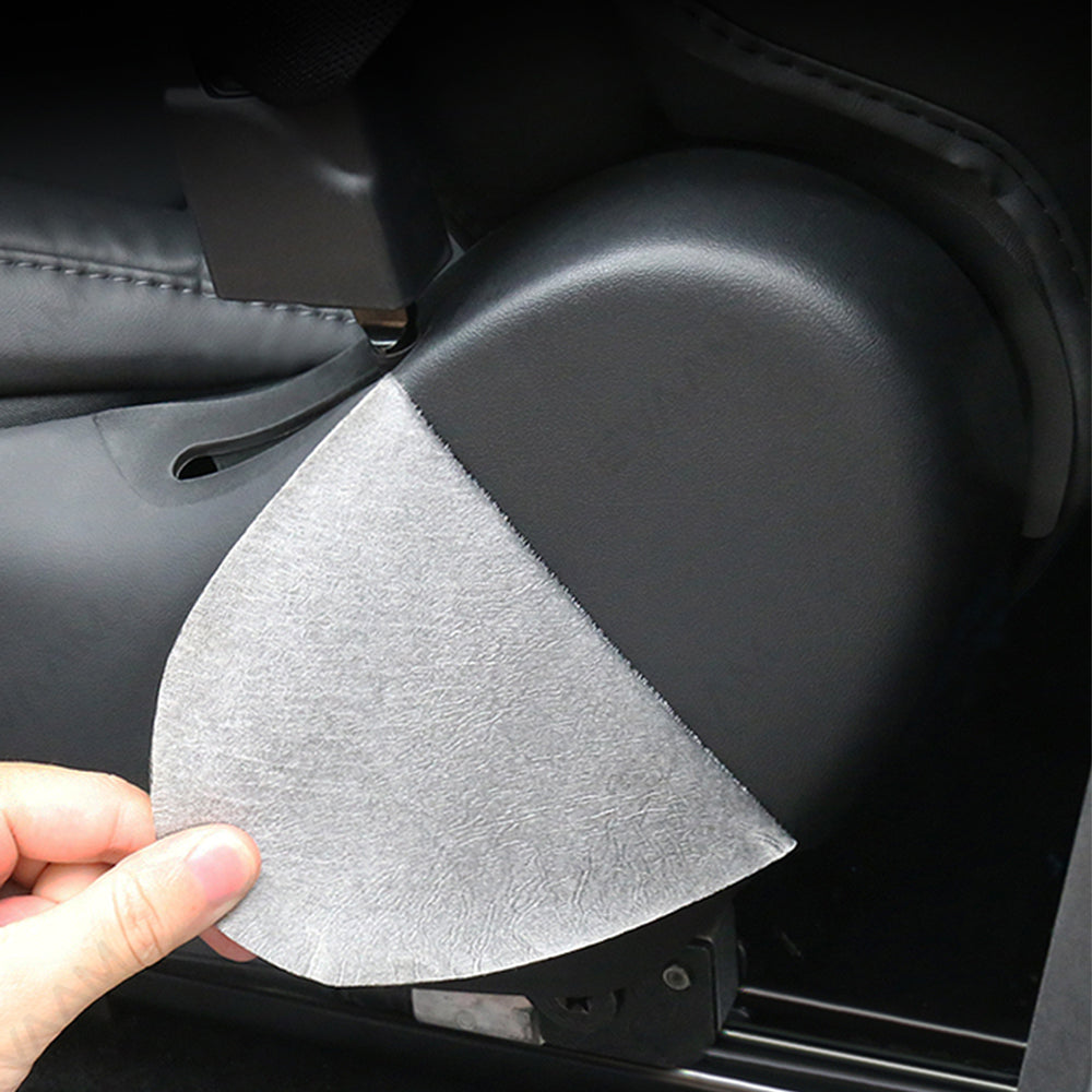 EVAAM® Seat Side Anti-Kick Leather Protection Mats - EVAAM